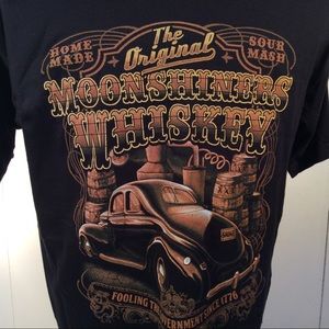The Original Moonshine Whiskey t-shirt size L